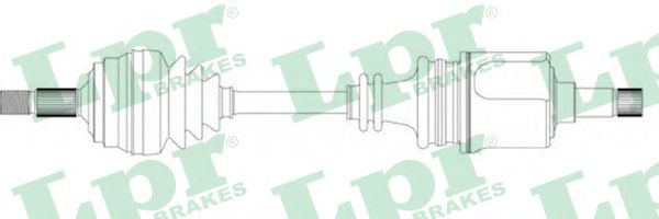 Приводной вал LPR DS16068