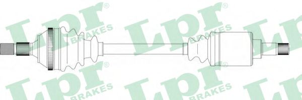 Приводной вал LPR DS38077