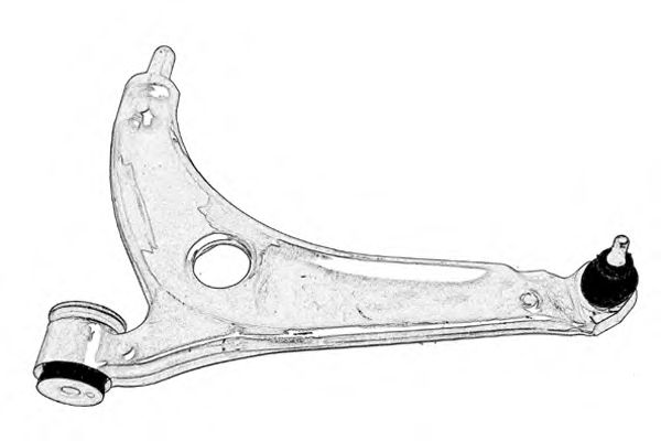 Рычаг независимой подвески колеса, подвеска колеса METZGER 6933