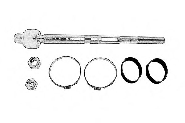Ремкомплект, рулевой механизм OCAP 0602138-K