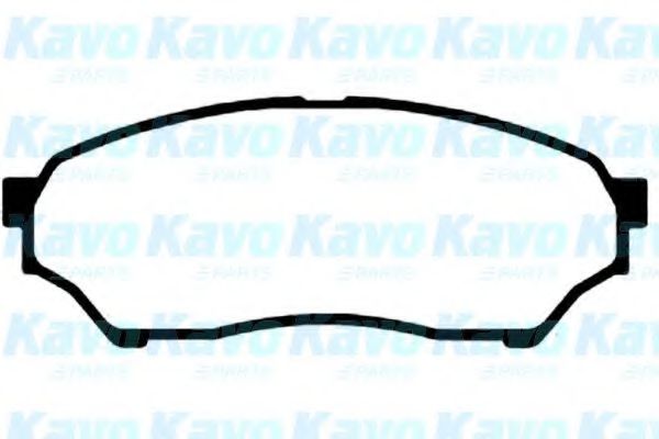 Комплект тормозных колодок, дисковый тормоз KAVO PARTS BP-5530