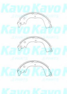 Комплект тормозных колодок KAVO PARTS BS-9946