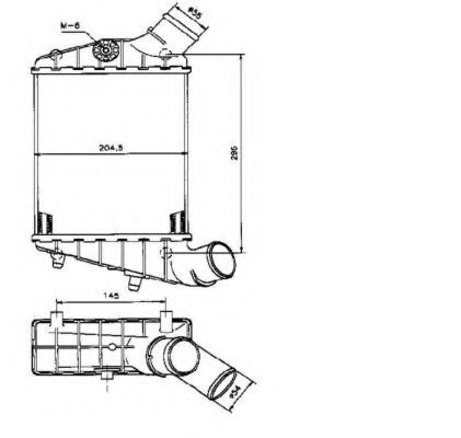 Интеркулер NRF 30124