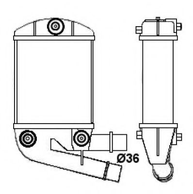 Интеркулер NRF 30167