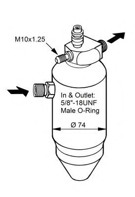 Осушитель, кондиционер NRF 33345