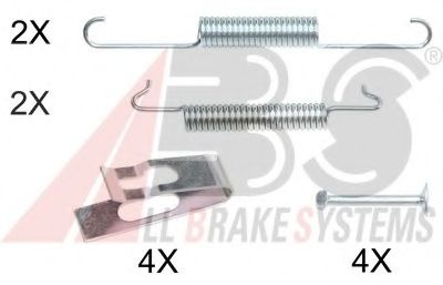 Комплектующие, стояночная тормозная система A.B.S. 0027Q