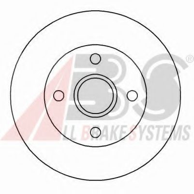 Тормозной диск A.B.S. 15861
