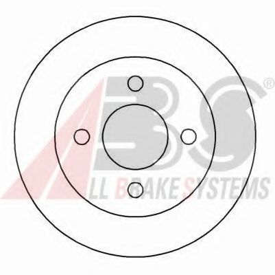Тормозной диск A.B.S. 16244