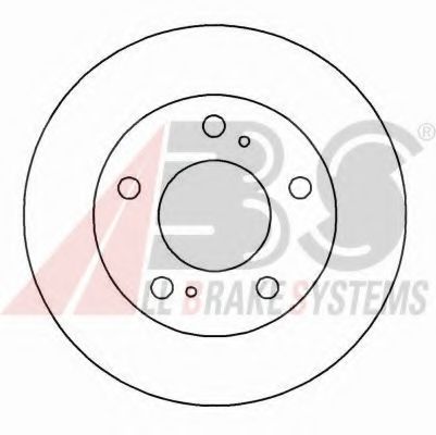 Тормозной диск A.B.S. 16496