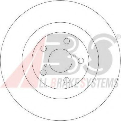 Тормозной диск A.B.S. 17020 OE