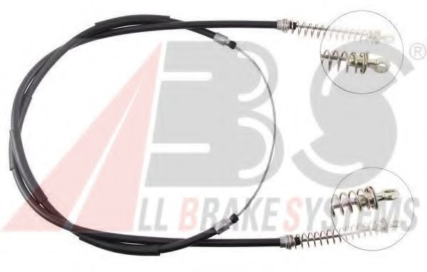 Трос, стояночная тормозная система COFLE 16012