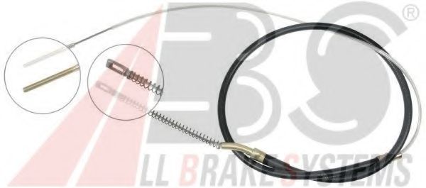 Трос, стояночная тормозная система ATE 580203