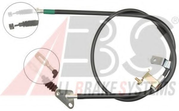 Трос, стояночная тормозная система A.B.S. K14498