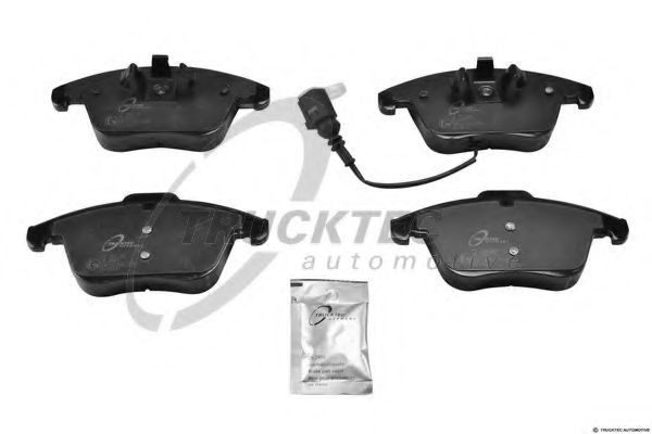 Комплект тормозных колодок, дисковый тормоз TRUCKTEC AUTOMOTIVE 07.35.235