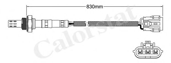 Лямбда-зонд CALORSTAT by Vernet LS130110