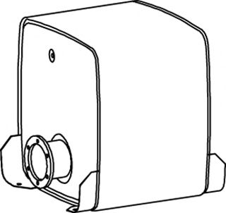 Глушитель выхлопных газов конечный DINEX 51381