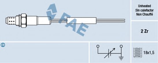 Лямбда-зонд FAE 77002
