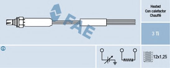 Лямбда-зонд FAE 77010