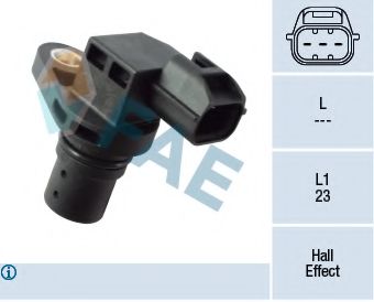 Датчик, положение распределительного вала FAE 79408