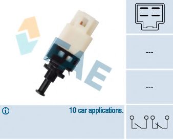 Выключатель фонаря сигнала торможения FAE 24782