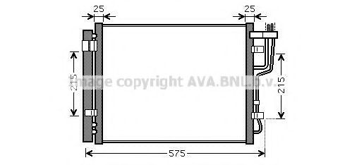 Конденсатор, кондиционер AVA QUALITY COOLING HY5189D