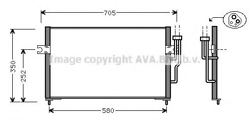 Конденсатор, кондиционер AVA QUALITY COOLING MT5100