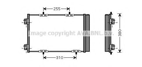 Конденсатор, кондиционер AVA QUALITY COOLING PE5291D