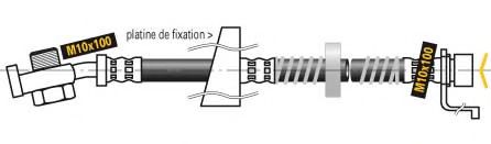 Тормозной шланг MGA F5301