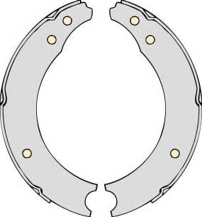 Комплект тормозных колодок MGA M518