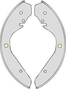 Комплект тормозных колодок MGA M577