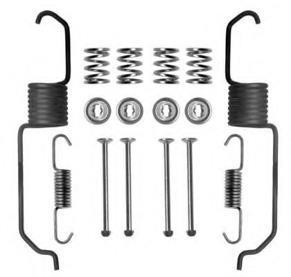 Пружина, тормозная колодка MGA R237