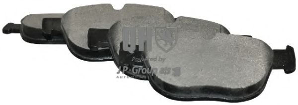 Комплект тормозных колодок, дисковый тормоз JP GROUP 1463602619