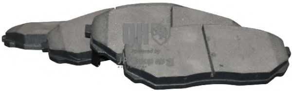 Комплект тормозных колодок, дисковый тормоз JP GROUP 3663600619