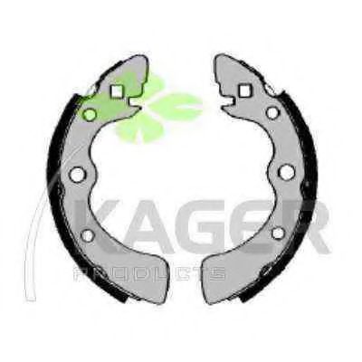 Комплект тормозных колодок KAGER 34-0170