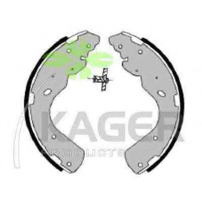 Комплект тормозных колодок KAGER 34-0369