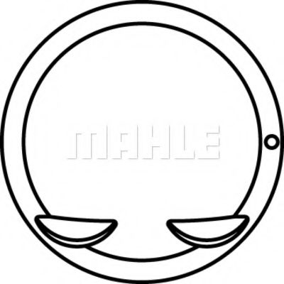 Поршень MAHLE ORIGINAL 681 09 00