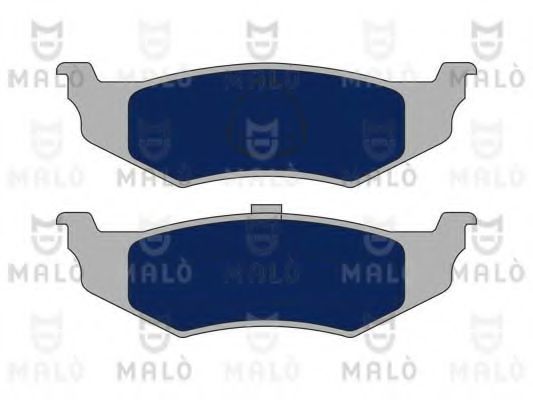 Комплект тормозных колодок, дисковый тормоз MALÒ 1051070