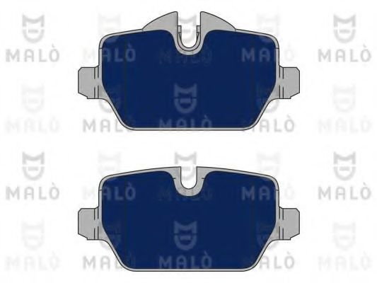 Комплект тормозных колодок, дисковый тормоз MALÒ 1051118