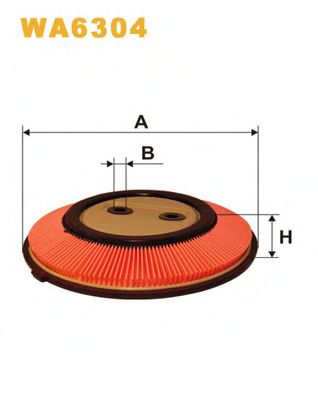 Воздушный фильтр WIX FILTERS WA6304