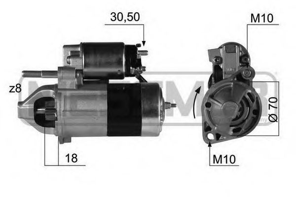 Стартер MESSMER 220380