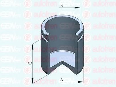 Поршень, корпус скобы тормоза AUTOFREN SEINSA D025413