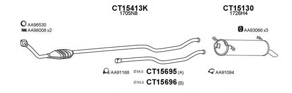 Система выпуска ОГ VENEPORTE 150105
