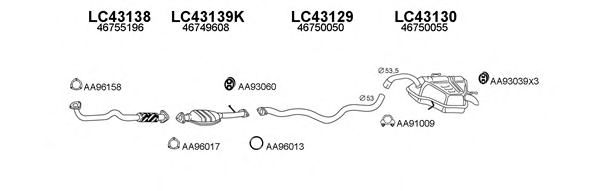 Система выпуска ОГ VENEPORTE 430074