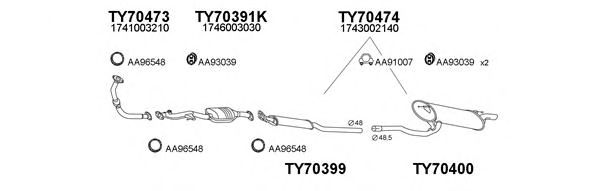 Система выпуска ОГ VENEPORTE 700012