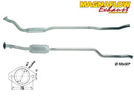 Катализатор MAGNAFLOW 80920