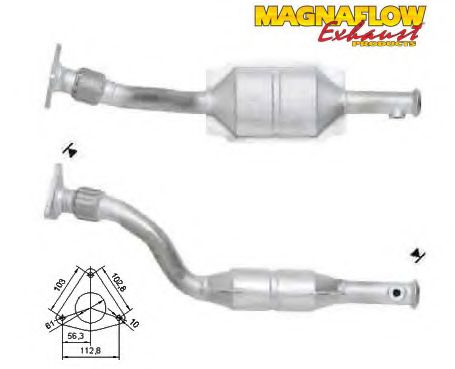 Катализатор MAGNAFLOW 76310