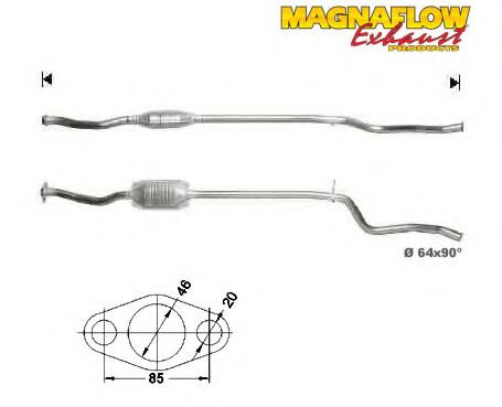Катализатор MAGNAFLOW 76026D