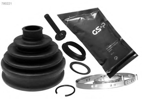 Монтажный комплект, сильфон приводного вала GSP 780221