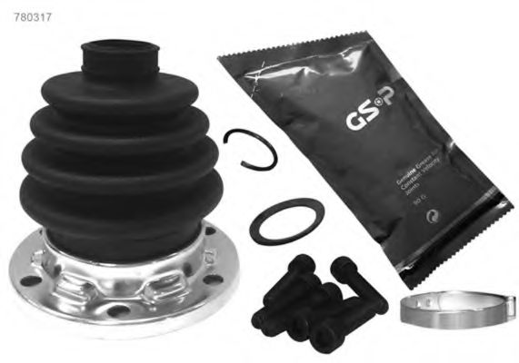 Монтажный комплект, сильфон приводного вала GSP 780317