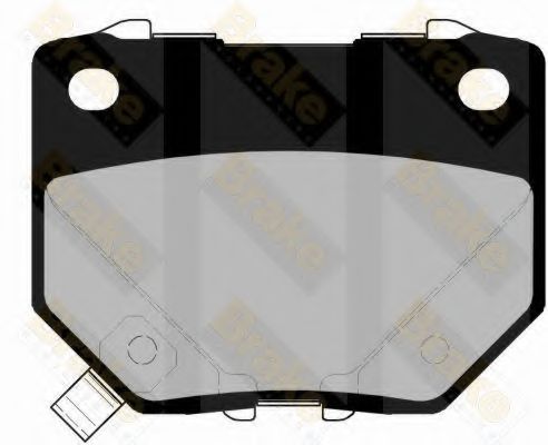 Комплект тормозных колодок, дисковый тормоз Brake ENGINEERING PA1514